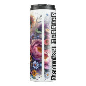 スコットランドのサンライト開花 タンブラー (裏面)