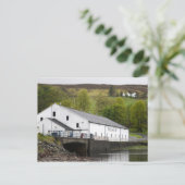 スコットランドのスカイのタリスカーウイスキー蒸溜所 ポストカード (スタンド正面)