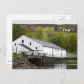 スコットランドのスカイのタリスカーウイスキー蒸溜所 ポストカード (正面/裏面)