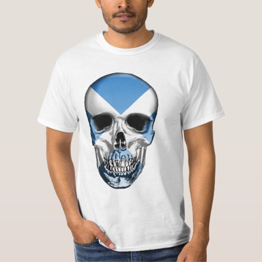 スコットランドのスカル Tシャツ (正面)