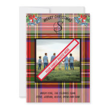 スコットランドのスチュワートクランタータンチェック城クリスマス