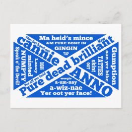 スコットランドのスラングやフレーズ ポストカード