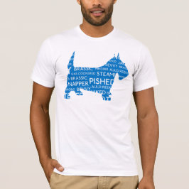 スコットランドのスラング・ブルー Tシャツ