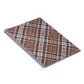 スコットランドのタータンチェックの継ぎ目のないパターン。リピータ ノートブック (右側)