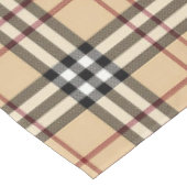 スコットランドのタータンチェックパターン テーブルクロス (アングル)