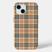 スコットランドのタータンチェックパターン Case-Mate iPhoneケース (裏面)