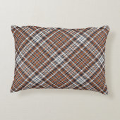 スコットランドのタータンチェックプレイドのシームレスなパターン。リピータ アクセントクッション (裏面)