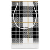 スコットランドのタータンチェック スモールペーパーバッグ (裏面)