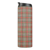 スコットランドのタータンチェック：赤 – 緑 – 黄色のパターン。 タンブラー (回転右)
