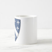 スコットランドのチェイン一族の軍隊 コーヒーマグカップ (中央)