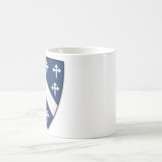 スコットランドのチェイン一族の軍隊 コーヒーマグカップ (中央)