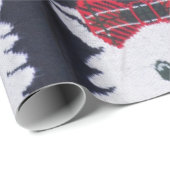 スコットランドのテリア犬の格子模様の包装紙 ラッピングペーパー (ロールコーナー)