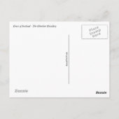 スコットランドのドア – グレンリベット蒸留所 ポストカード (裏面)