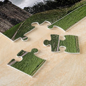 スコットランドのドウネ城ショー氏一族 ジグソーパズル (側面)