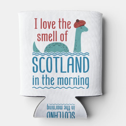 スコットランドのネス湖の怪物の香り 缶クーラー (裏面)