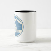 スコットランドのノースコースト500モーターサイクルツーリング マグカップ (中央)