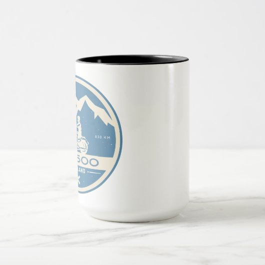 スコットランドのノースコースト500モーターサイクルツーリング マグカップ (中央)