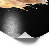 スコットランドのハイランド牛のひまわり付き。編集可能 フォトプリント            (角)