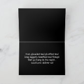 スコットランドのハロウィン賛美ズ – カード (内部)