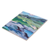 スコットランドのバ絵画ーラはサミュエル・ペプローの手による。 タイル (側面)