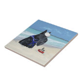 スコットランドのビーチ タイル (側面)