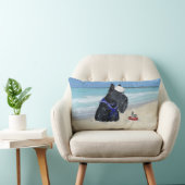 スコットランドのビーチ ランバークッション (椅子)