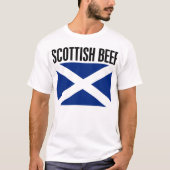 スコットランドのビーフ Tシャツ (正面)