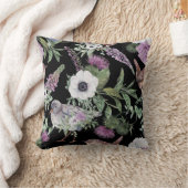 スコットランドのフローラと鳥 クッション (ブランケット)