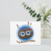 スコットランドのフーットトーズハギス ポストカード (スタンド正面)