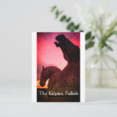 スコットランドのポストカード、フォークリクのケルピー シーズンポストカード (スタンド正面)