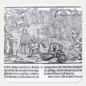 スコットランドのマルコム王 スクエアシール (正面)