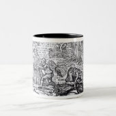 スコットランドのマルコム王 ツートーンマグカップ (中央)