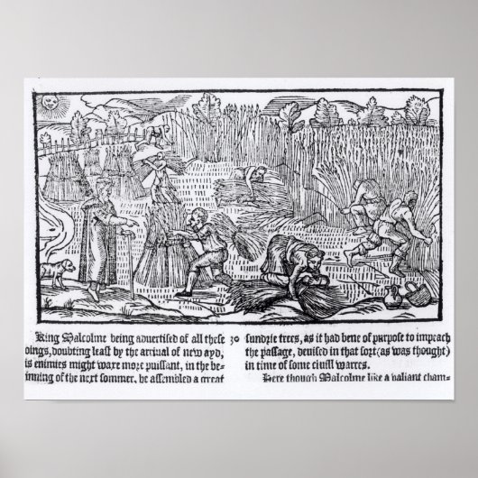 スコットランドのマルコム王 ポスター (正面)