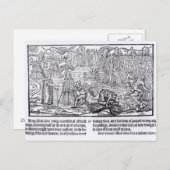 スコットランドのマルコム王 ポストカード (正面/裏面)