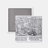 スコットランドのマルコム王 マグネット (正面/裏面)