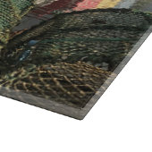 スコットランドのマル島トバーモリー。スコットランドシーン カッティングボード (角)