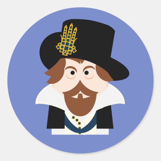 スコットランドのヤコブ6世とイギリスのヤコブ1世 ラウンドシール (正面)