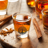 スコットランドのライフショットグラスの木 ショットグラス