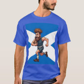 スコットランドのラグビーの誇り Tシャツ (正面)