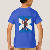 スコットランドのラグビーヒーロー Tシャツ (裏面)
