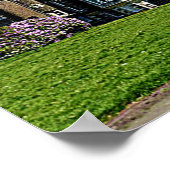 スコットランドのリンドセー氏のバルカーレスの家の写真 ポスター (角)