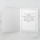 スコットランドのロゼーでのウェバーリー・パドル汽船 カード (内部)