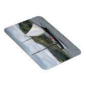 スコットランドのローチ・クライナンのセーリングボート マグネット (右側)