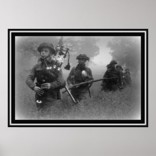 スコットランドのヴィンテージポスター ポスター (正面)