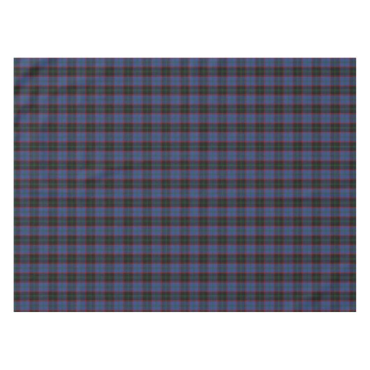 スコットランドの一族によってはタータンチェックが家へ帰ります テーブルクロス (正面(横))