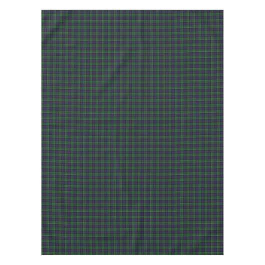 スコットランドの一族のレスリーの狩りのタータンチェック テーブルクロス (正面)