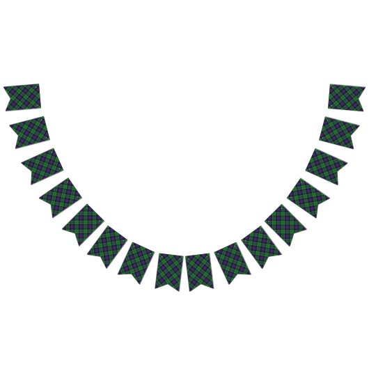 スコットランドの一族のレスリーの狩りのタータンチェック バンティングフラッグ (全)