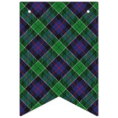 スコットランドの一族のレスリーの狩りのタータンチェック バンティングフラッグ (第2の旗)