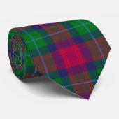 スコットランドの一族のAkinsのタータンチェック格子縞 ネクタイ (ロール)