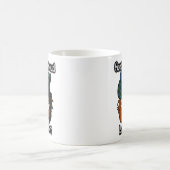 スコットランドの一族のLamontのタータンチェックのスコットランド人 コーヒーマグカップ (中央)